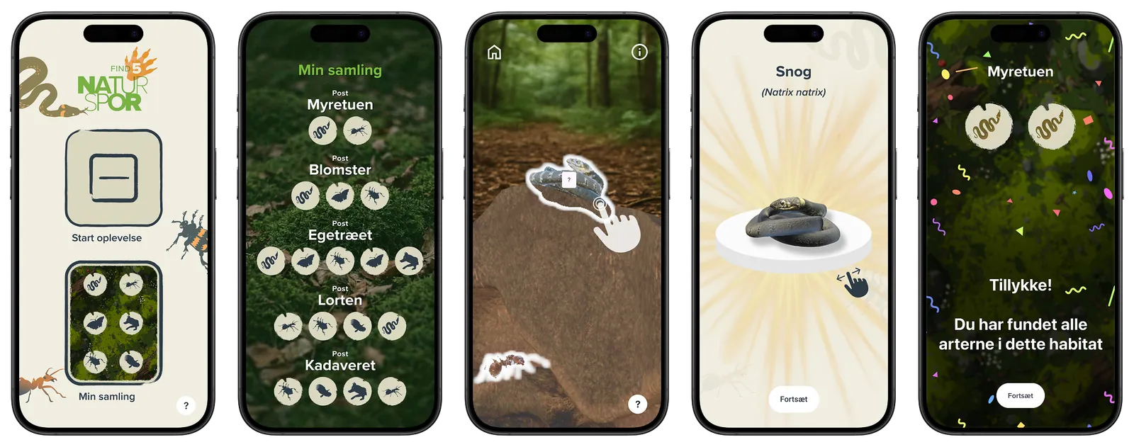 Naturstien AR app hero